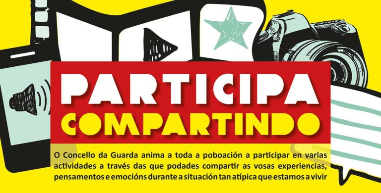 A Guarda convida á veciñanza a tomar parte na iniciativa ‘Participa compartindo’