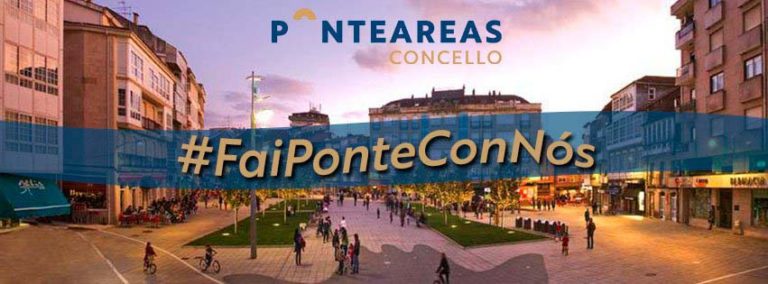 #FaiPonteConNós, campaña de apoio ao comercio local e hostalería de Ponteareas
