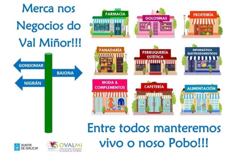 OVALMI reúnese cos concellos do Val Miñor buscando apoio para iniciativas que axuden aos empresarios tras o COVID-19