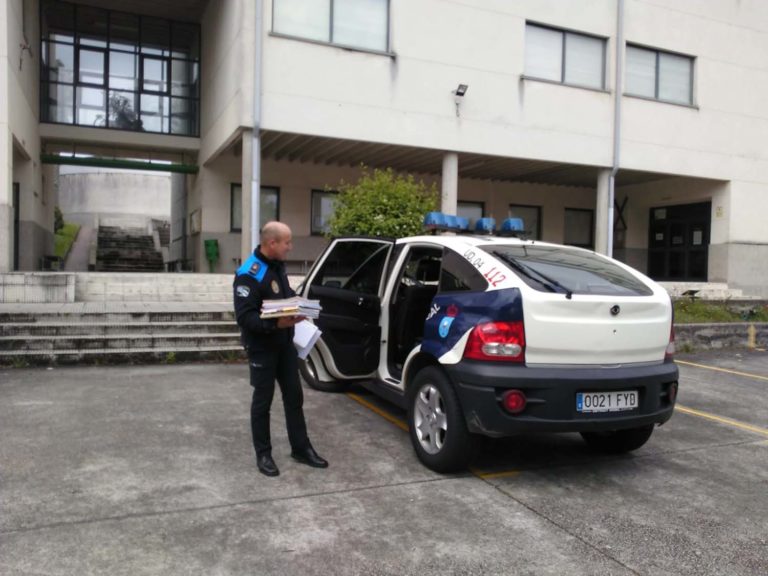 Baiona colabora cos centros escolares do municipio achegando as tarefas ao alumnado que o precisa