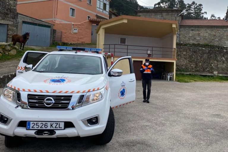 Protección Civil colabora co Concello do Rosal atendendo ás necesidades derivadas da crise sanitaria do COVID-19
