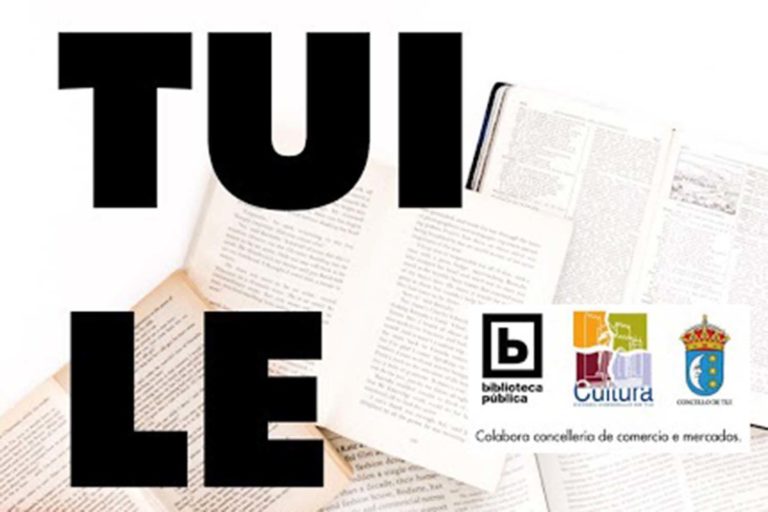 A Biblioteca Municipal de Tui celebra o Día do Libro ‘Tui Le’ coa distribución de libros no mercado municipal