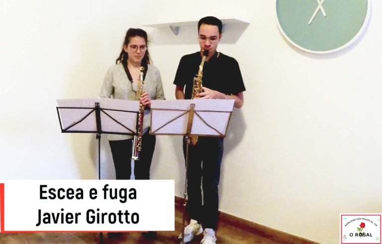 A Agrupación Musical do Rosal porá banda sonora a maio, mes das Letras Galegas