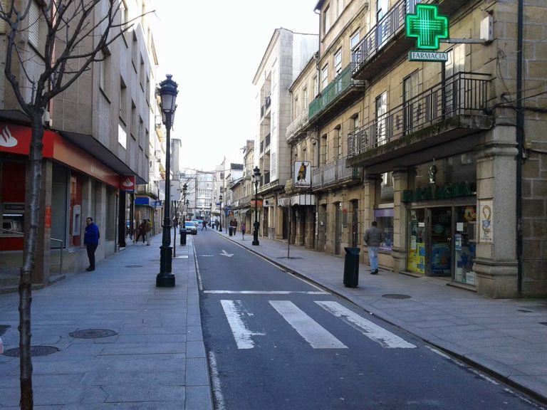 O Concello de Redondela peonalizará a rúa Alfonso XII os sábados e domingos de 20 h a 24 horas