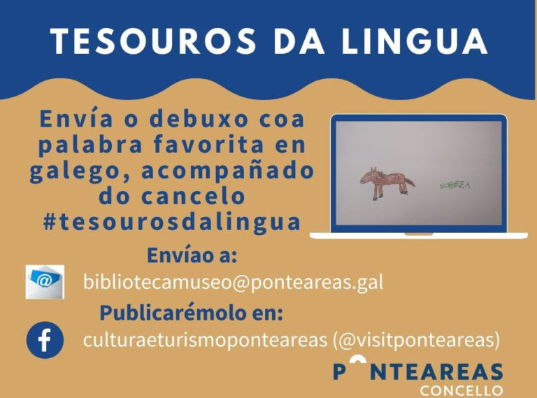 A Concellería de Cultura de Ponteareas aposta por un Día das Letras Galegas virtual con dúas interesantes actividades