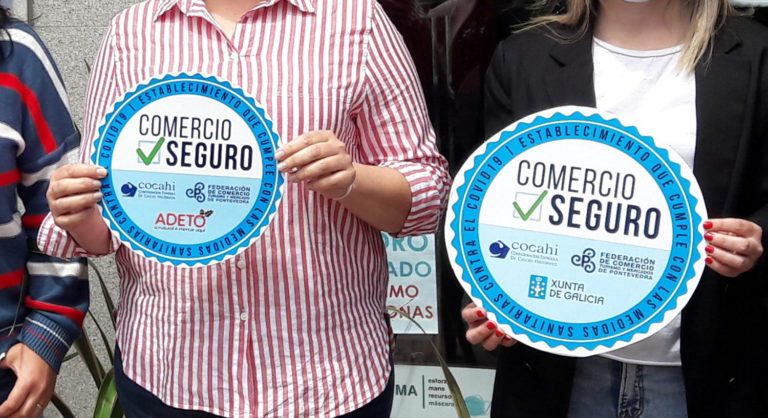 Tomiño recibe os primeiros selos de ‘Comercio Seguro’