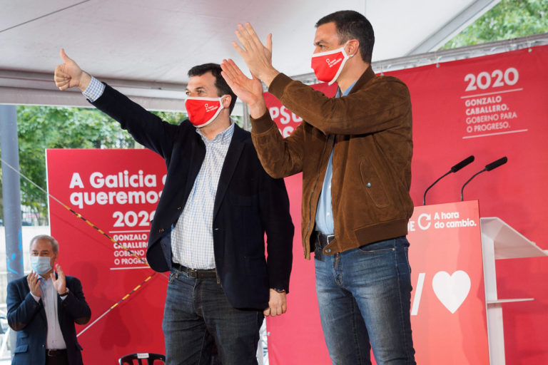 Gonzalo Caballero pide o voto para o PSdeG como “muro de contención para frear á dereita e á ultradereita”