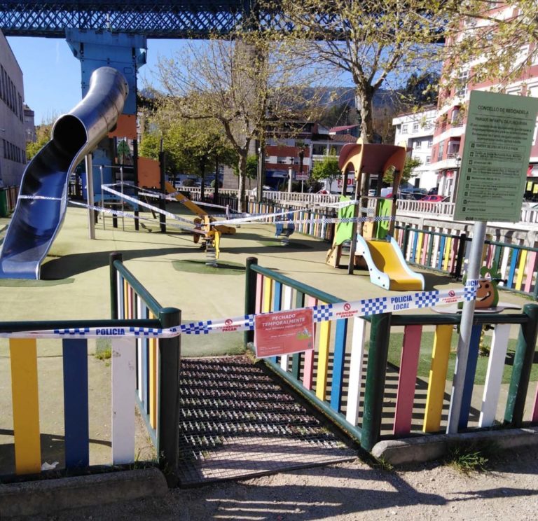 Redondela manterá pechados os parques infantís e áreas biosaudables