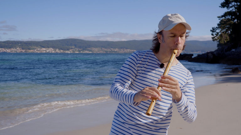 Nigrán ofrece un concerto íntimo de Carlos Nuñez a través de ‘Cultura no Camiño’