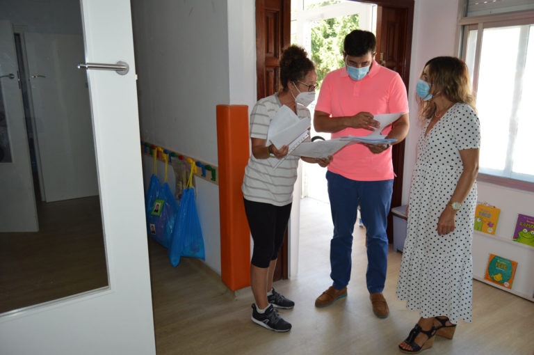 Posta a punto das Escolas Infantís de cara á súa reapertura en setembro