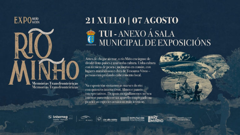 Chega a Tui a exposición “Río Miño: memorias transfronteirizas”