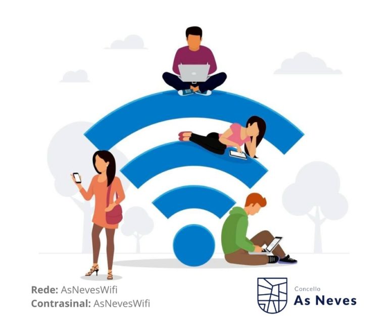 As Neves mellora a conexión a Internet por medio da Wi-Fi municipal
