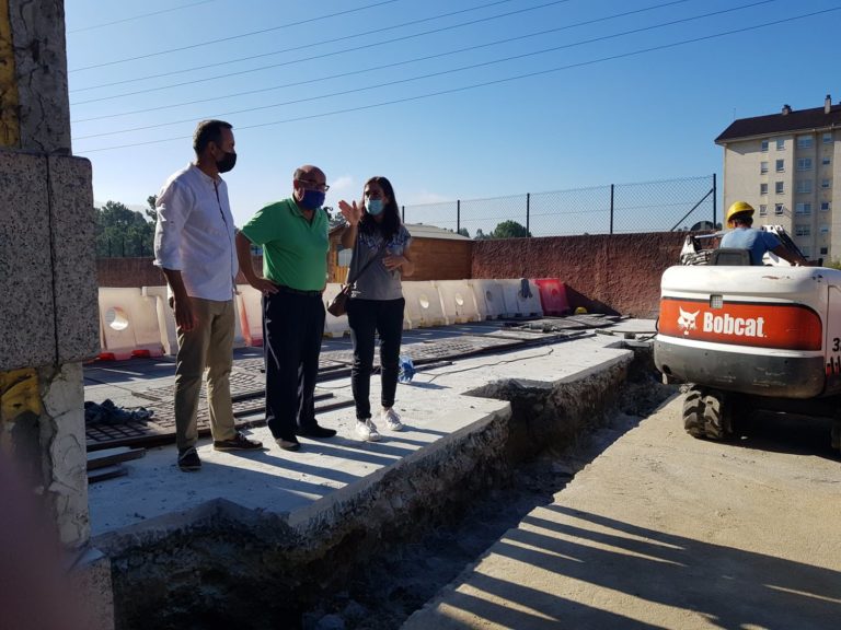 As obras realizadas nos CEIP de Atios e Antonio Palacios no Porriño, son supervisadas por Educación