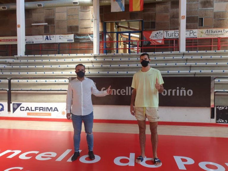 Alberto Abalde elixe O Porriño para poñerse en forma antes de incorporarse ao Real Madrid