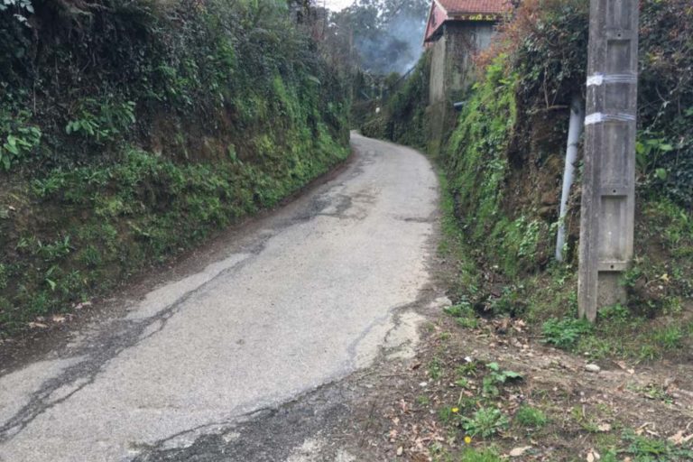 O Goberno redondelán iniciará os traballos de mellora e ensanche do camiño Casal do Monte en Saxamonde