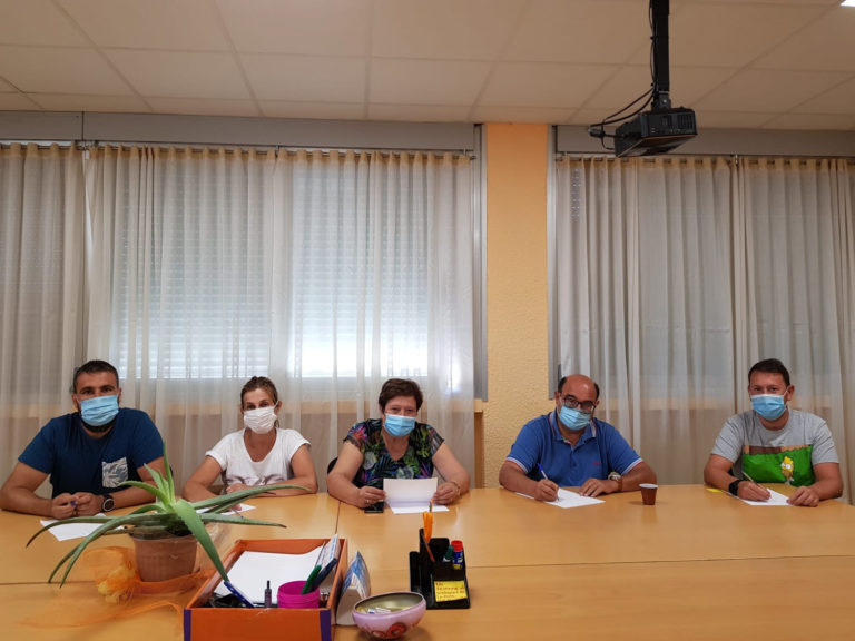A Xunta comproba a organización do CEP Altamira de Salceda para adaptarse ao protocolo da COVID-19