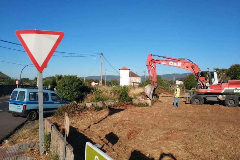 Iniciadas as obras de mellora da seguridade viaria na PO-552 entre Tomiño e Tui