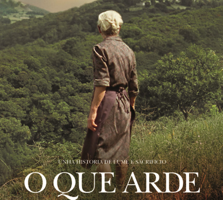 O actor Amador Rivas presenta en Ponteareas ‘O que arde’ dirixido por Oliver Laxe