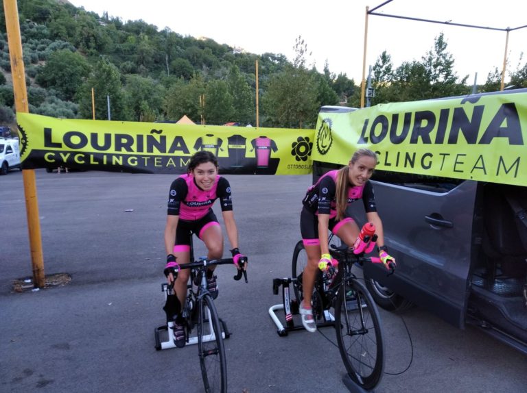 O “Louriña Cycling Team” estréase ao grande nos campionatos de España contra reloxo e fondo en estrada