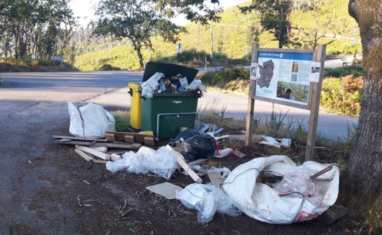 O Concello das Neves investiga a autoría dun verquido en Pousadouro