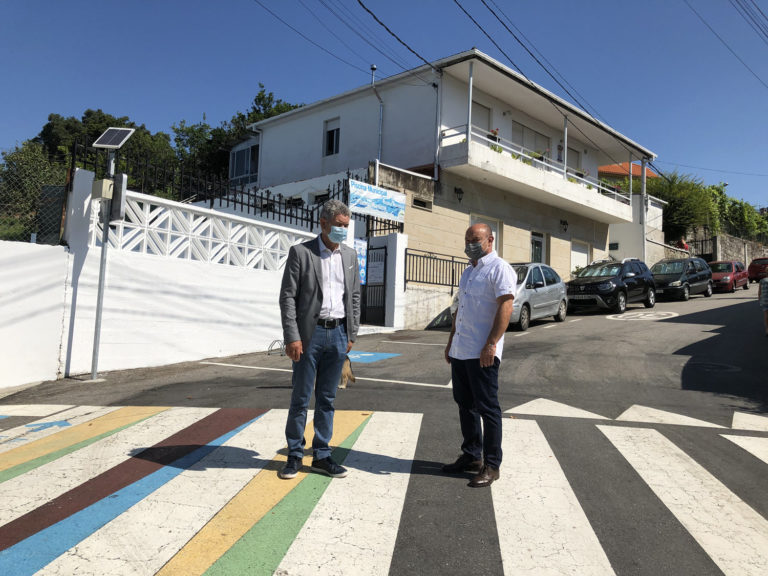 A Deputación mellora a seguridade viaria dos núcleos rurais de Covelo cun total de sete obras