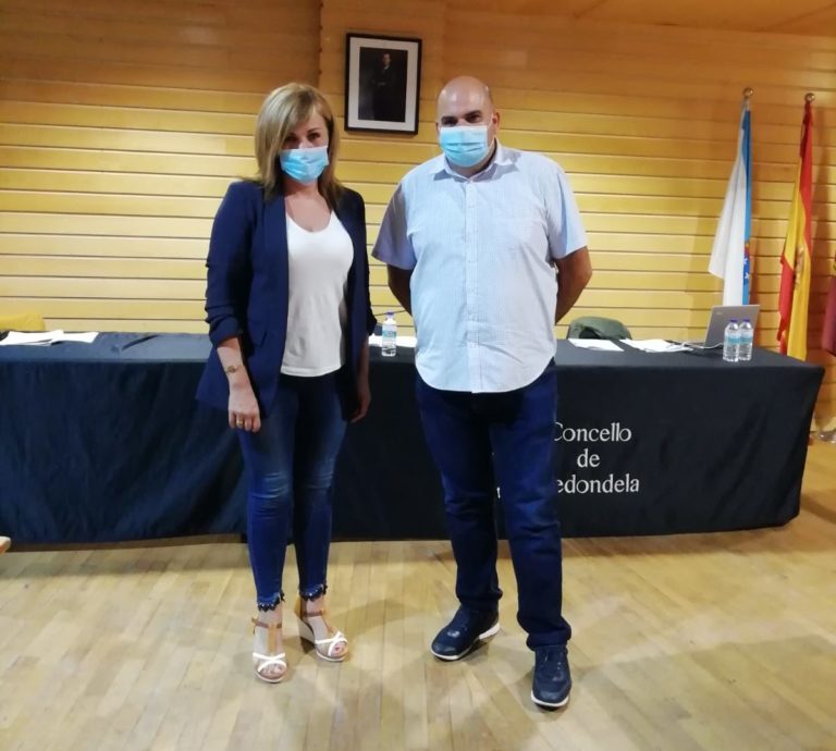 Alberto Álvarez Pérez, toma posesión como novo concelleiro do grupo de goberno de Redondela