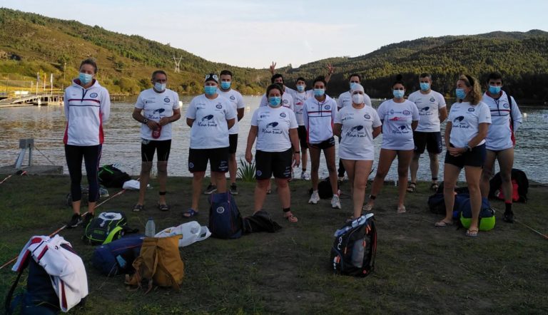 O CNPonteareas consegue un total de 14 medallas e álzase coa victoria na categoría Máster no Campionato Galego de Natación en Augas abertas