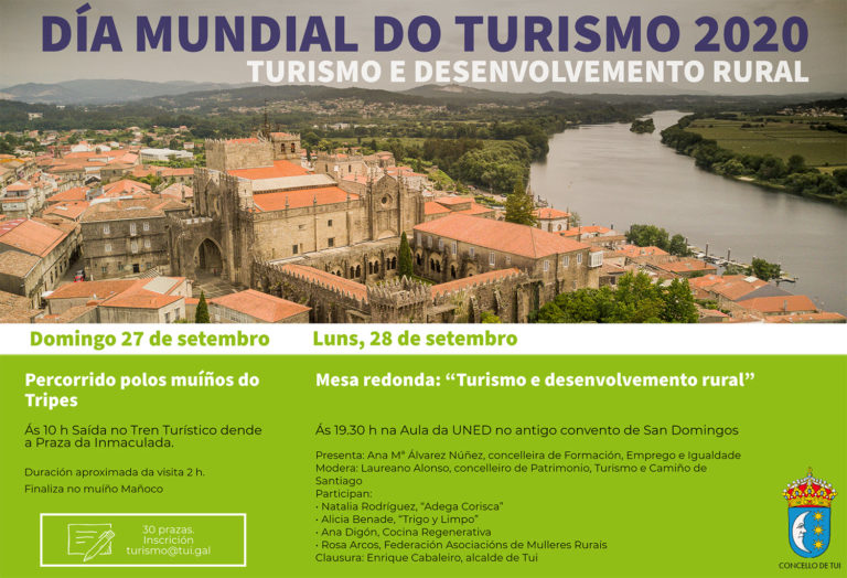 Tui reflexiona sobre as posibilidades do territorio no futuro post-covid co gallo do Día Mundial do Turismo