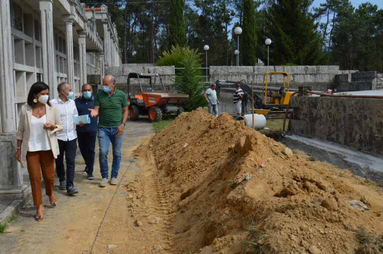A piques de rematar a mellora do Cemiterio Municipal de Torroso