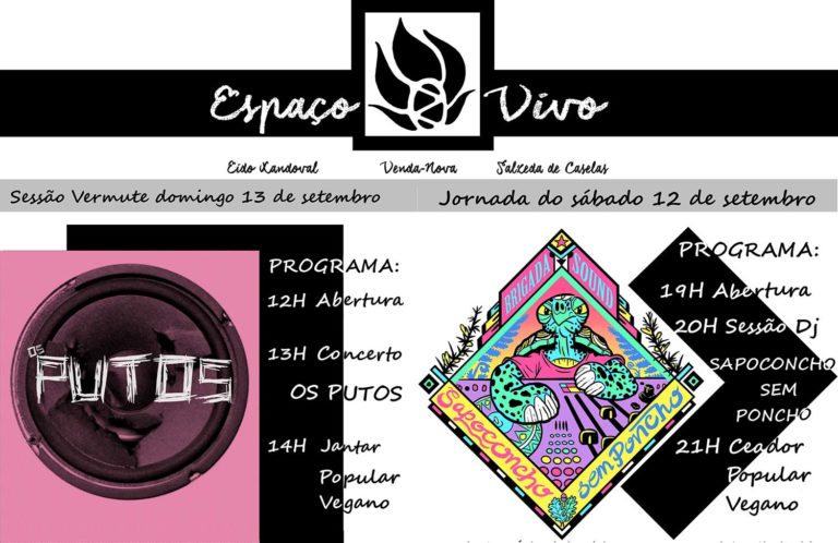 O ‘Espaço vivo’ da ‘Ofizina Cultural’ de Salceda presenta esta fin de semana ‘Sapoconcho sem poncho’ e ‘Os Putos’