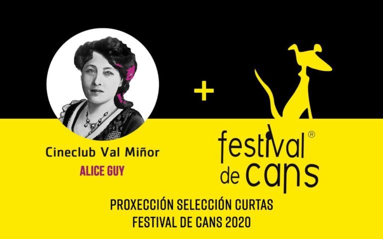 Nigrán e o Cine Clube Val Miñor Alice Guy proxectan este sábado as curtametraxes do Festival de Cans 2020