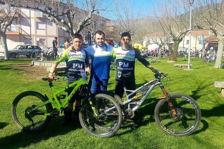 Ismael Romero do ‘Pontebike Team’, ao Campionato de España de Enduro