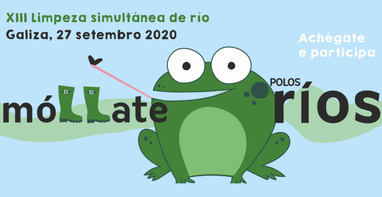 Ponteareas móllase polo río, participa na XIII Limpeza simultánea