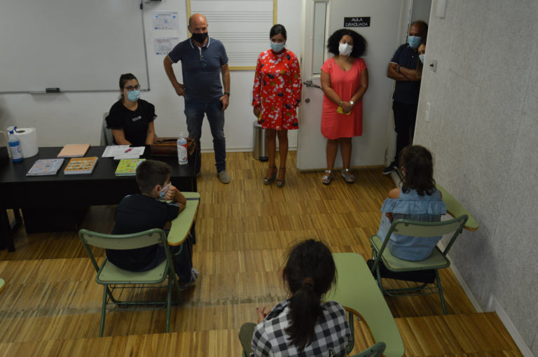 A Escola de Música de Mos comeza o curso con todas as medidas anti Covid-19 e sen sufrir disminución de alumnado