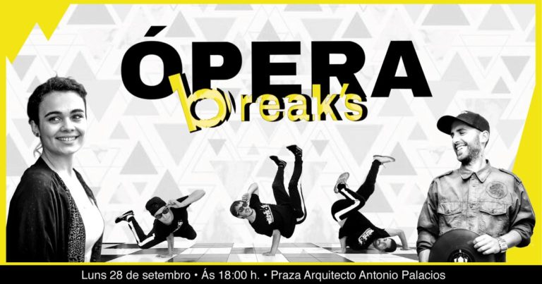As Festas do Cristo frecen o espectáculo “Ópera Break’s” coa mestura das actuacións da soprano Esperanza Mara e artistas urbanos