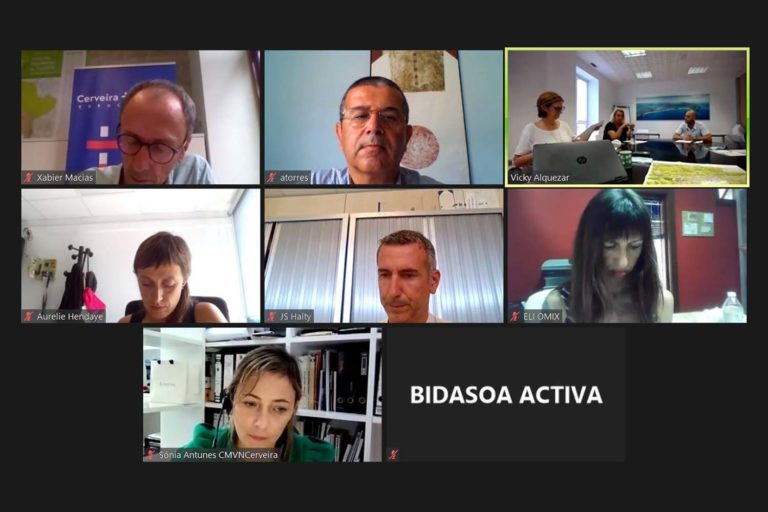 A Eurocidade Cerveira-Tomiño e o Consorcio de Bidasoa Txingudi comparten experiencias sobre cooperación transfronteiriza
