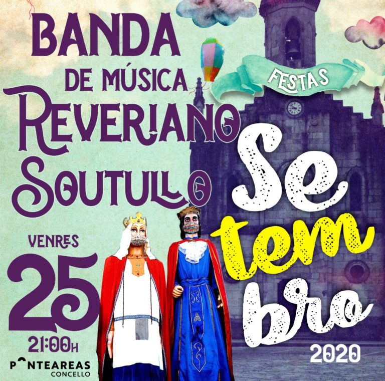 Mañá venres concerto da banda de música Reveriano Soutullo
