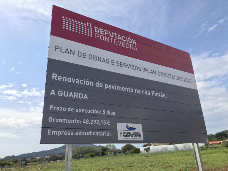 Arrancan as obras de mellora da seguridade vial na Proba-Pintán