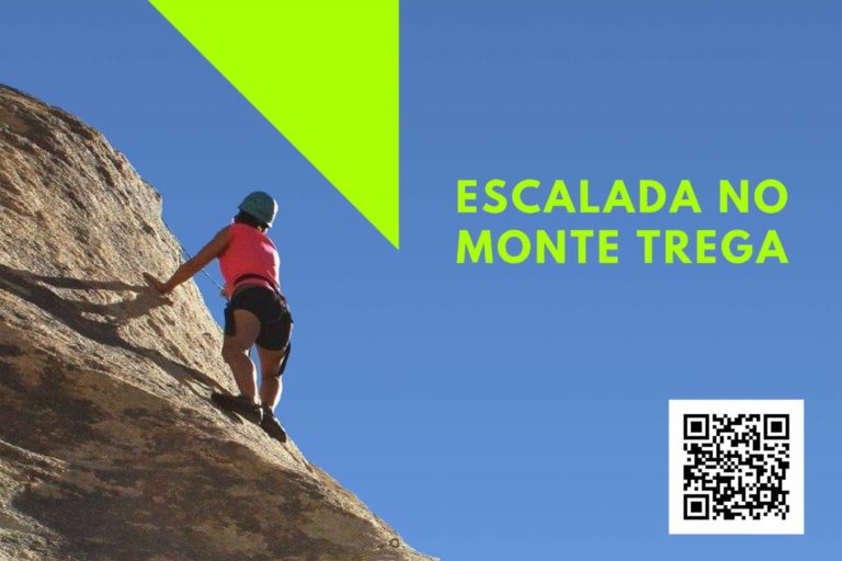 Aberta a inscrición para unha xornada de escalada no monte Santa Trega da Guarda