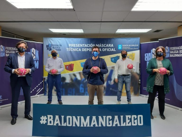 Lete destaca a capacidade de adaptación de Federacións como a de Balonmán que ven de presentar a súa máscara oficial