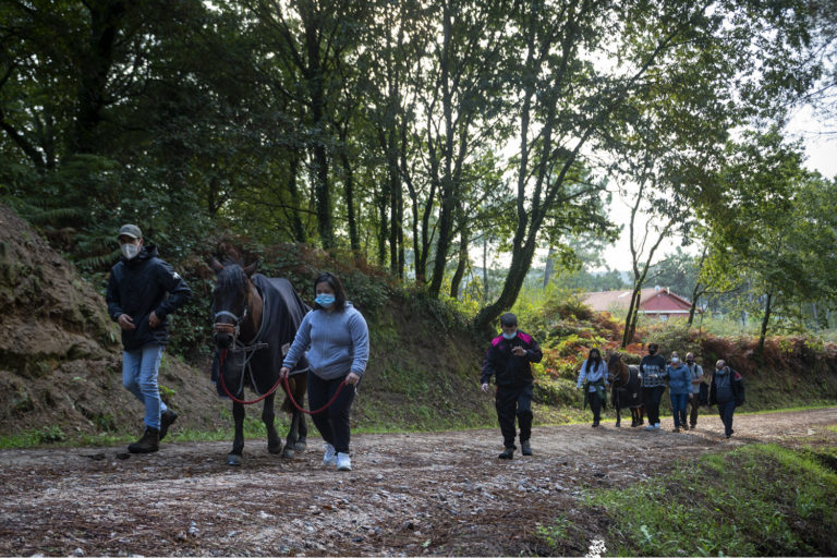 A Xunta, Oia, Asociación Finca Moreiras e Civis Global, impulsan o Camiño Portugués