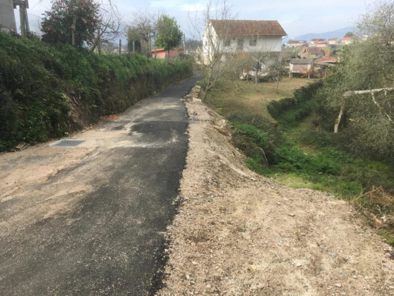 O Concello de Redondela continúa co seu programa de mellora de camiños no rural