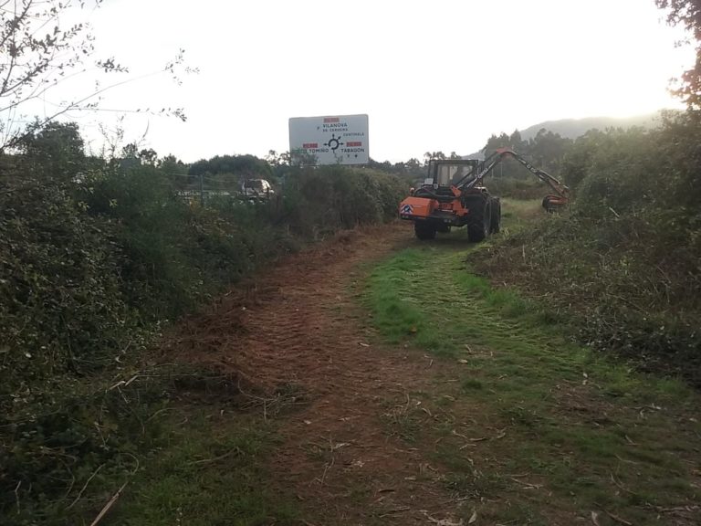 A Xunta inicia esta semana novos traballos de limpeza e roza nas comarcas do Baixo Miño e do Condado-Paradanta