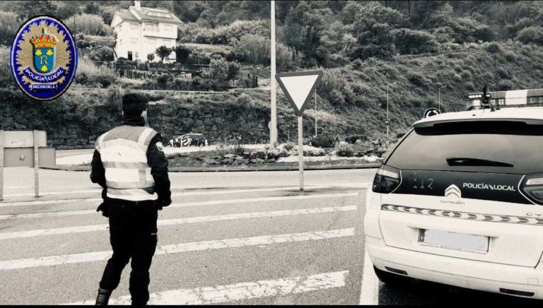 A Policía Local de Redondela detén a un home por un presunto delito de roubo con forza