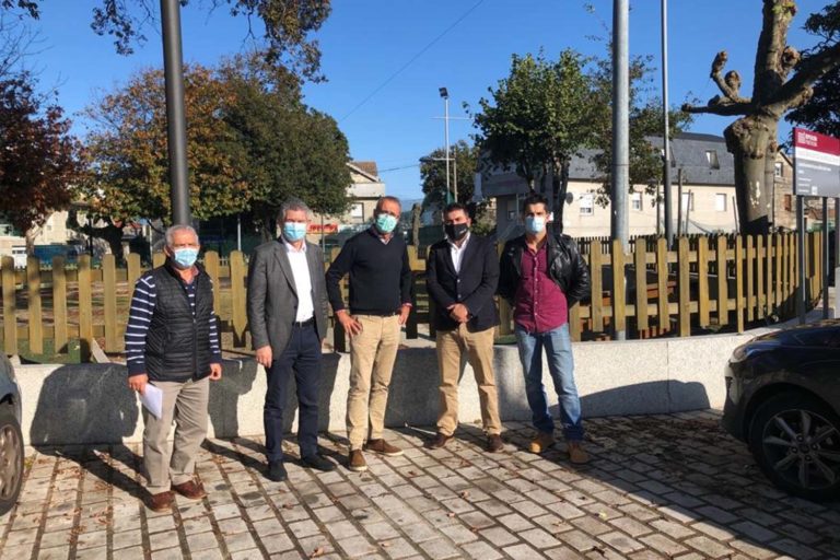 A Deputación reafirma o seu compromiso con Nigrán coa estrea da Praza da Carrasca e garante as sendas peonís de Chandebrito e Parada