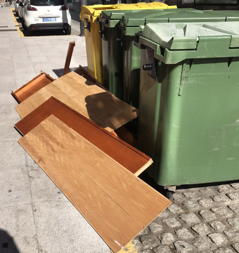 Uso responsable do servizo municipal de recollida de voluminosos