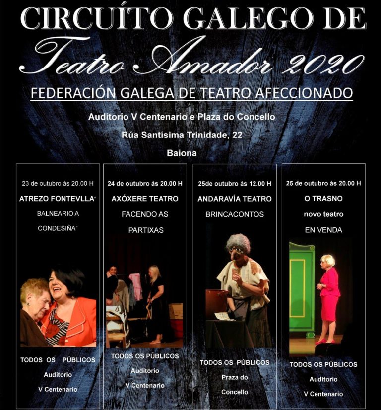 O Circuito de Teatro Amador chega a Baiona esta fin de semana