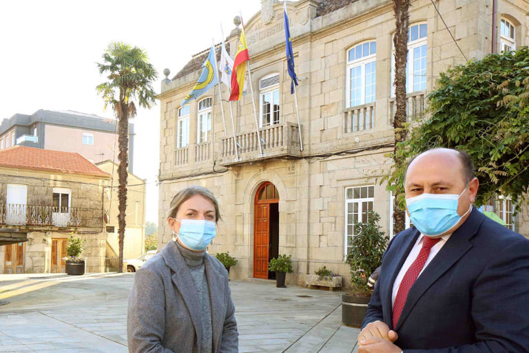 A Delegada Territorial da Xunta en Pontevedra, realizou unha visita institucional a Arbo