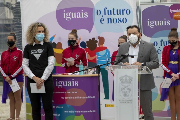 Gondomar lembra ás vítimas da violencia de xénero e apela á unión para erradicala da sociedade