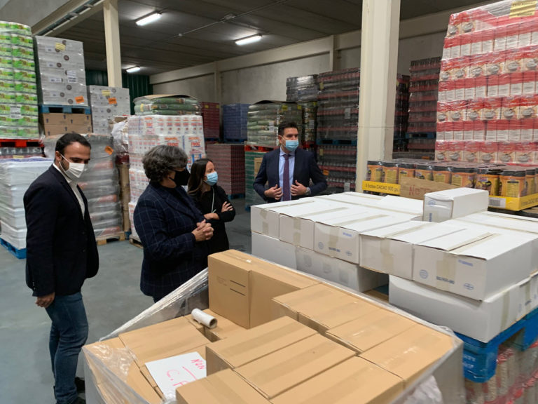 Doazón de “Fundación La Caixa” e CaixaBank ao Banco de Alimentos do Porriño